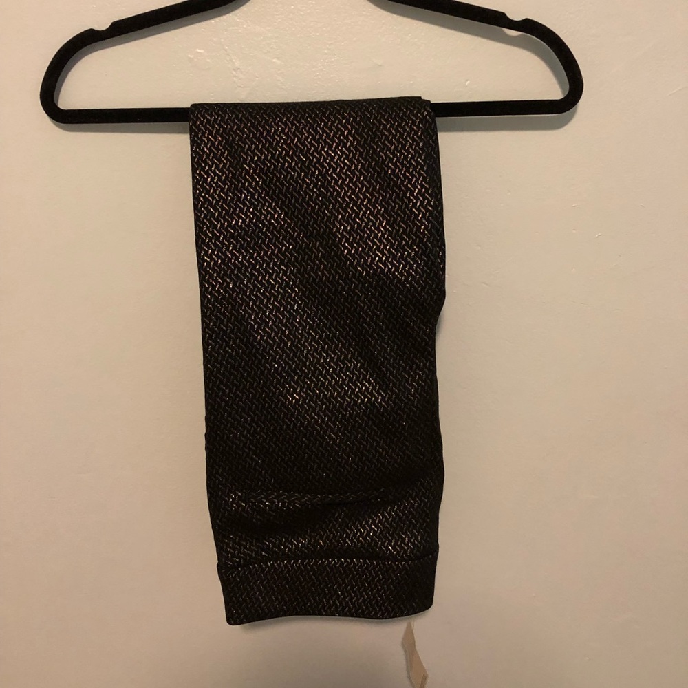 New Black and Silver Loft Dress Pants